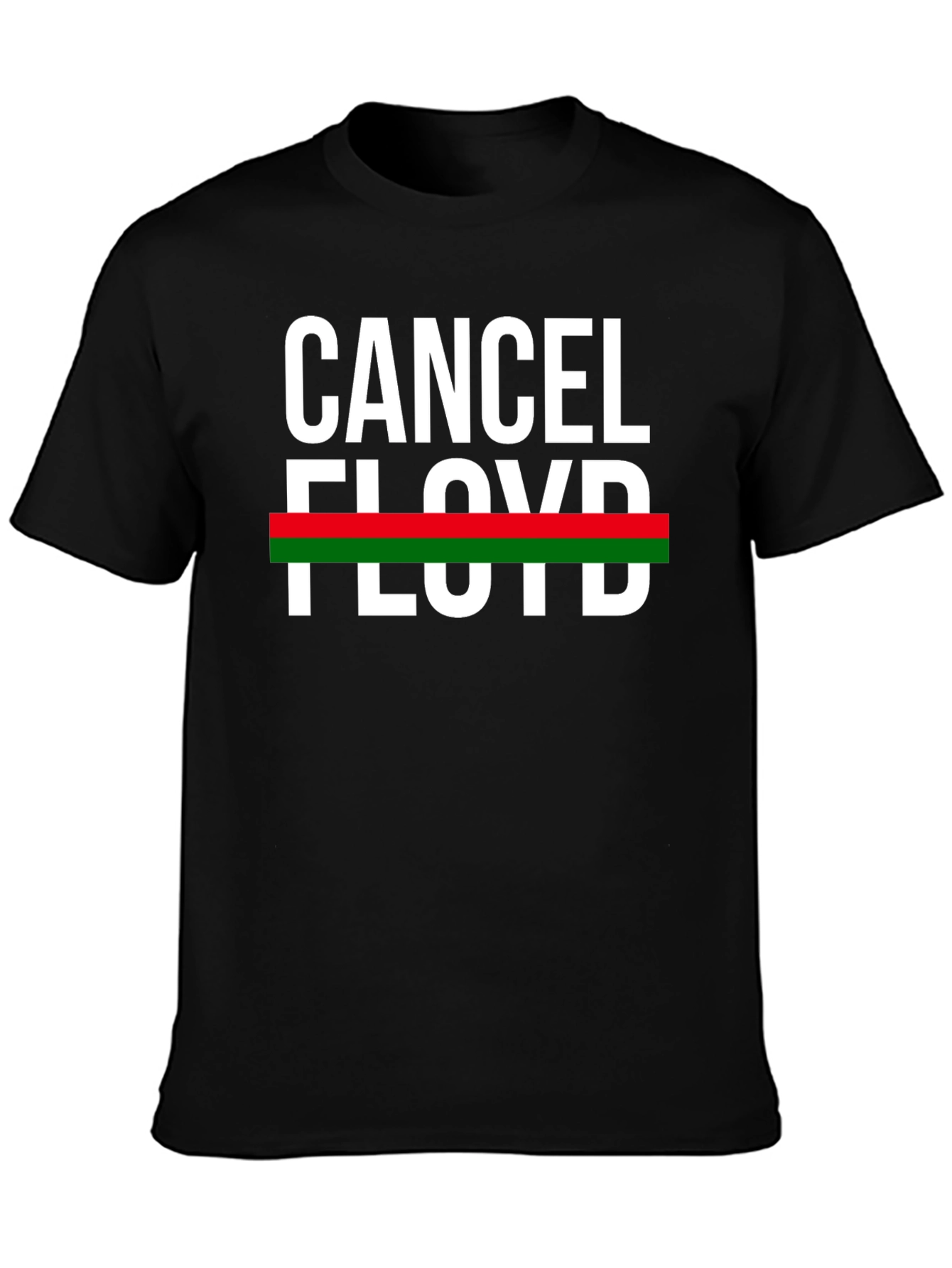 Cancel Floyd T-Shirt - Black Graphic Tee