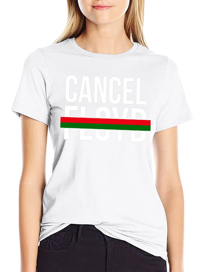 Cancel Floyd T-Shirt - Black Graphic Tee