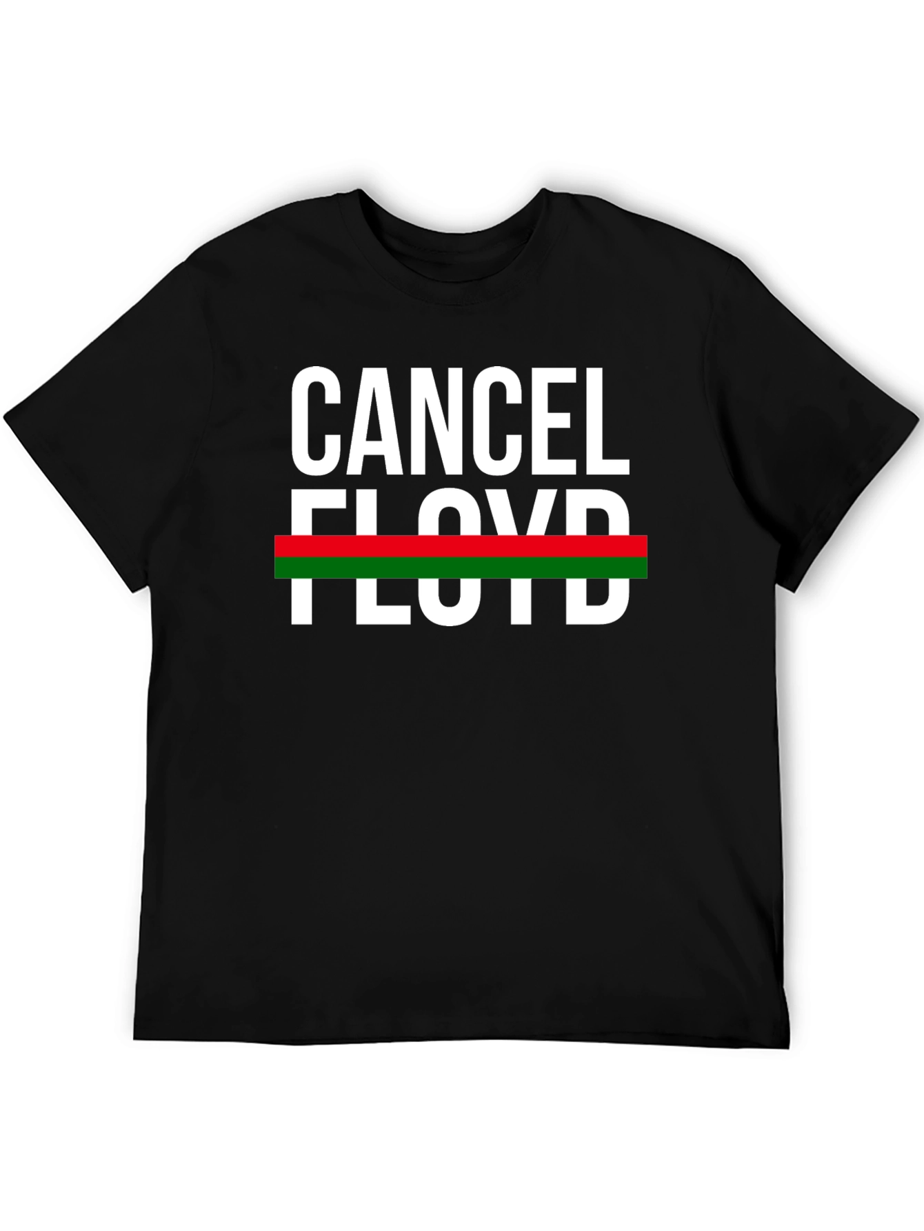 Cancel Floyd T-Shirt - Black Graphic Tee