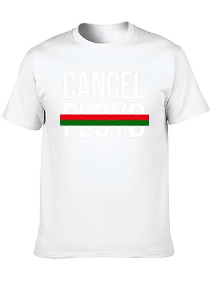 Cancel Floyd T-Shirt - Black Graphic Tee