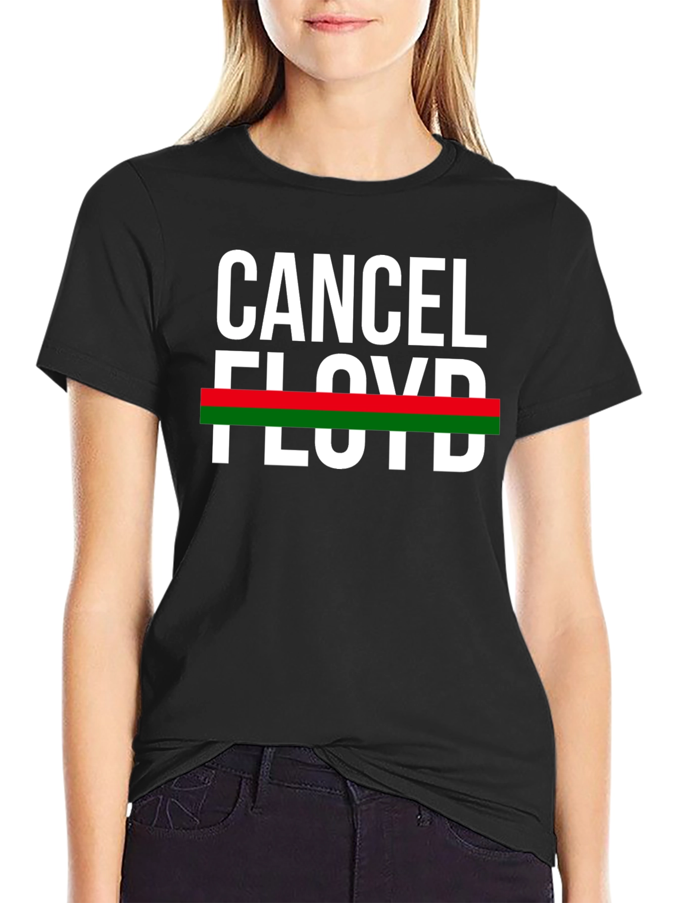 Cancel Floyd T-Shirt - Black Graphic Tee