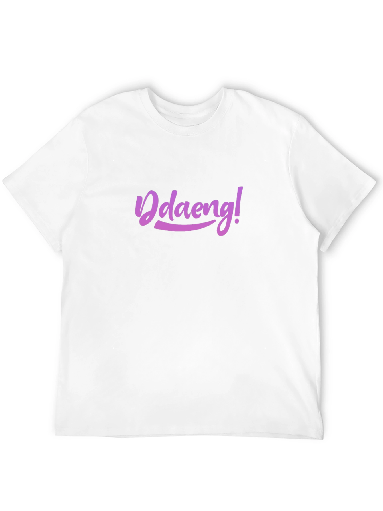 Stylish Black Tee - Ddaeng! Design