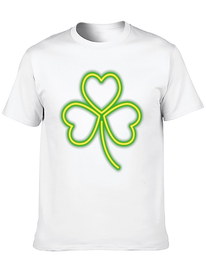 Neon Shamrock Graphic T-Shirt