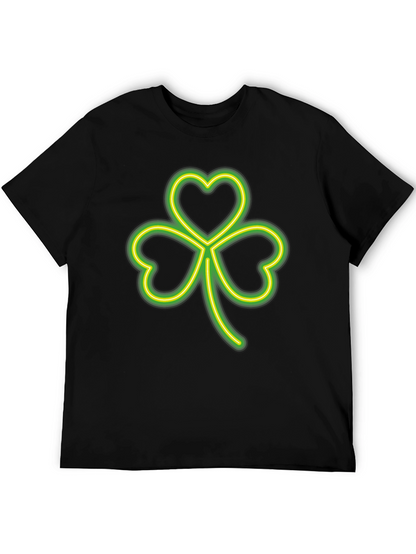 Neon Shamrock Graphic T-Shirt