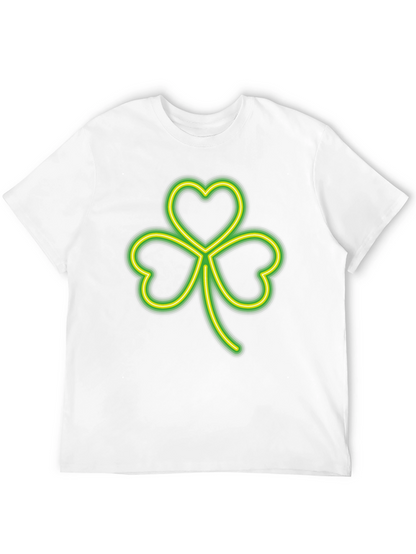 Neon Shamrock Graphic T-Shirt