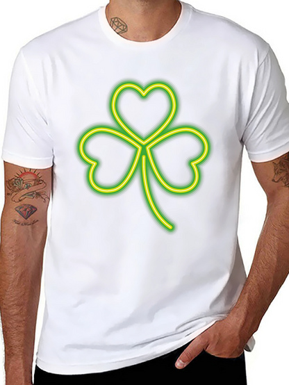 Neon Shamrock Graphic T-Shirt