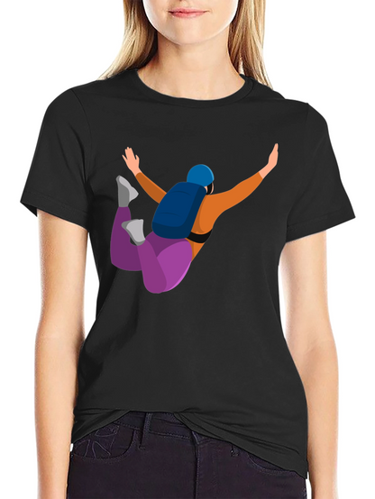 Skydiving Graphic Tee - Unique Design Comfortable Fit