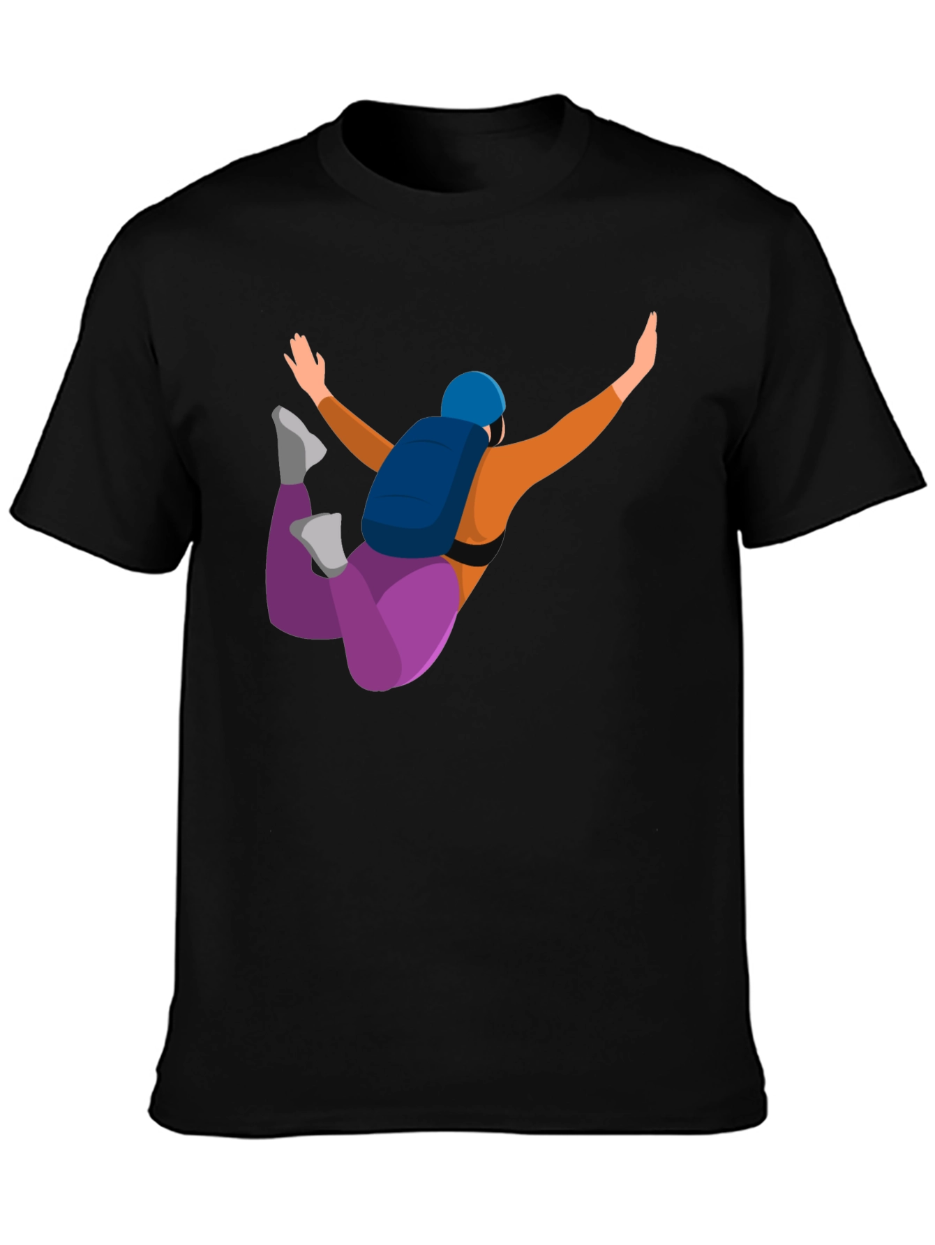 Skydiving Graphic Tee - Unique Design Comfortable Fit