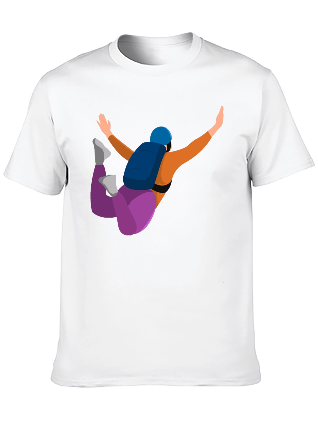Skydiving Graphic Tee - Unique Design Comfortable Fit