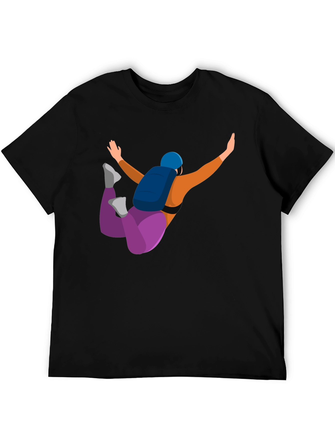 Skydiving Graphic Tee - Unique Design Comfortable Fit