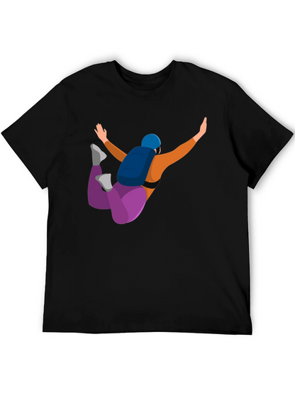 Skydiving Graphic Tee - Unique Design Comfortable Fit