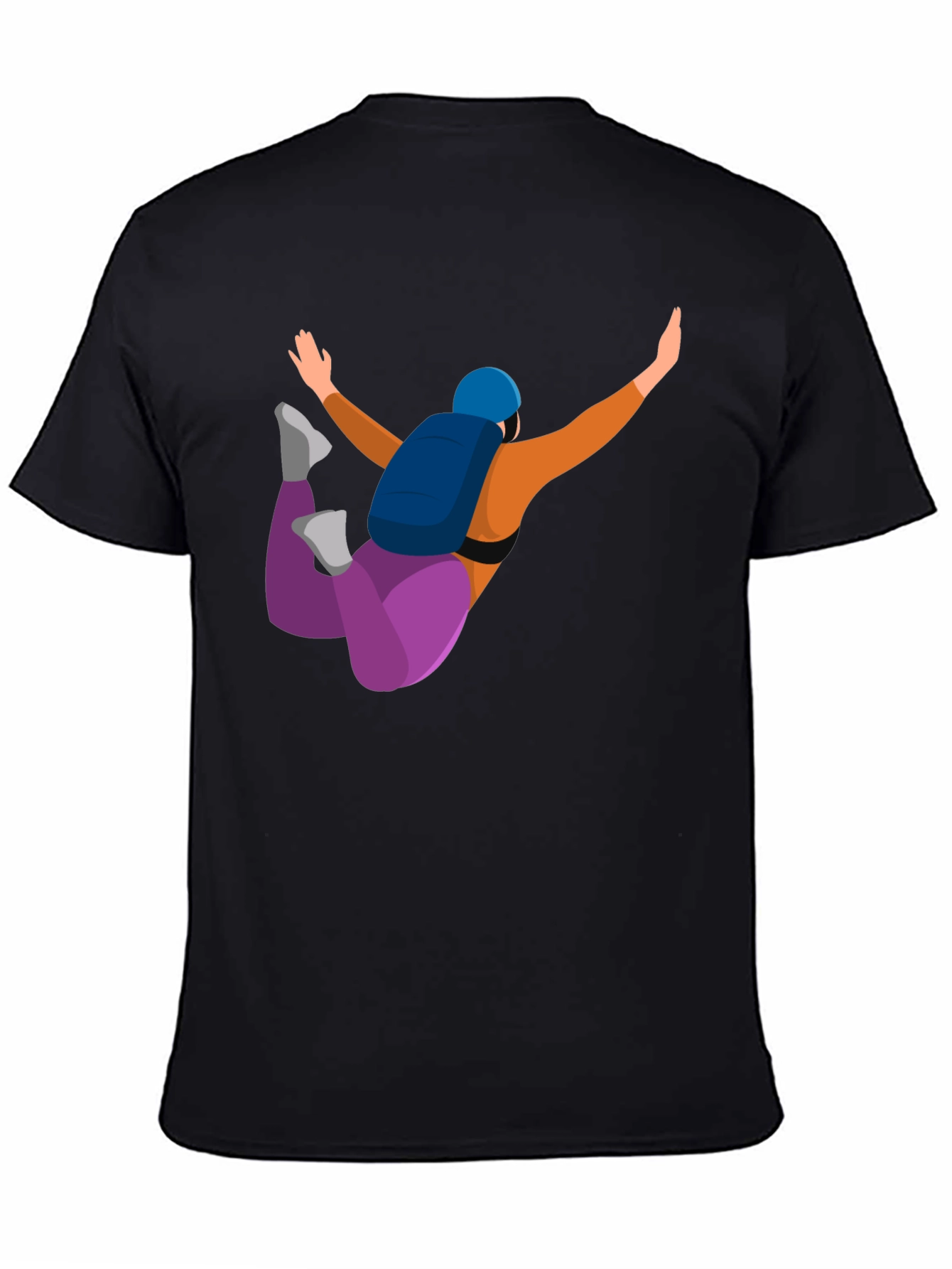 Skydiving Graphic Tee - Unique Design Comfortable Fit