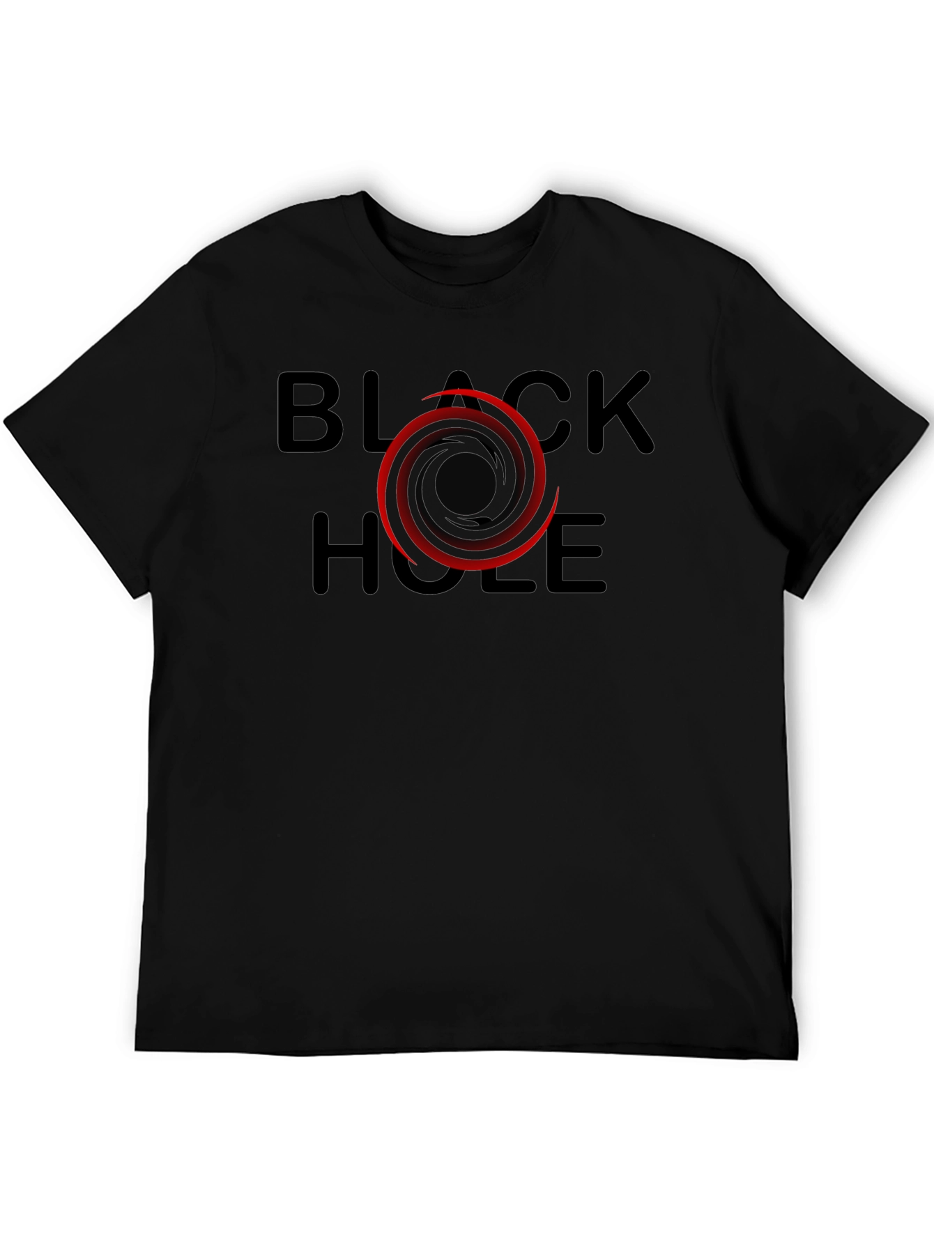 Black Hole Graphic T-Shirt - Cool Space Design