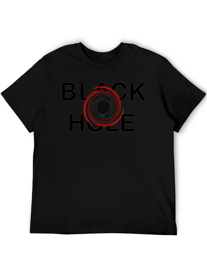 Black Hole Graphic T-Shirt - Cool Space Design