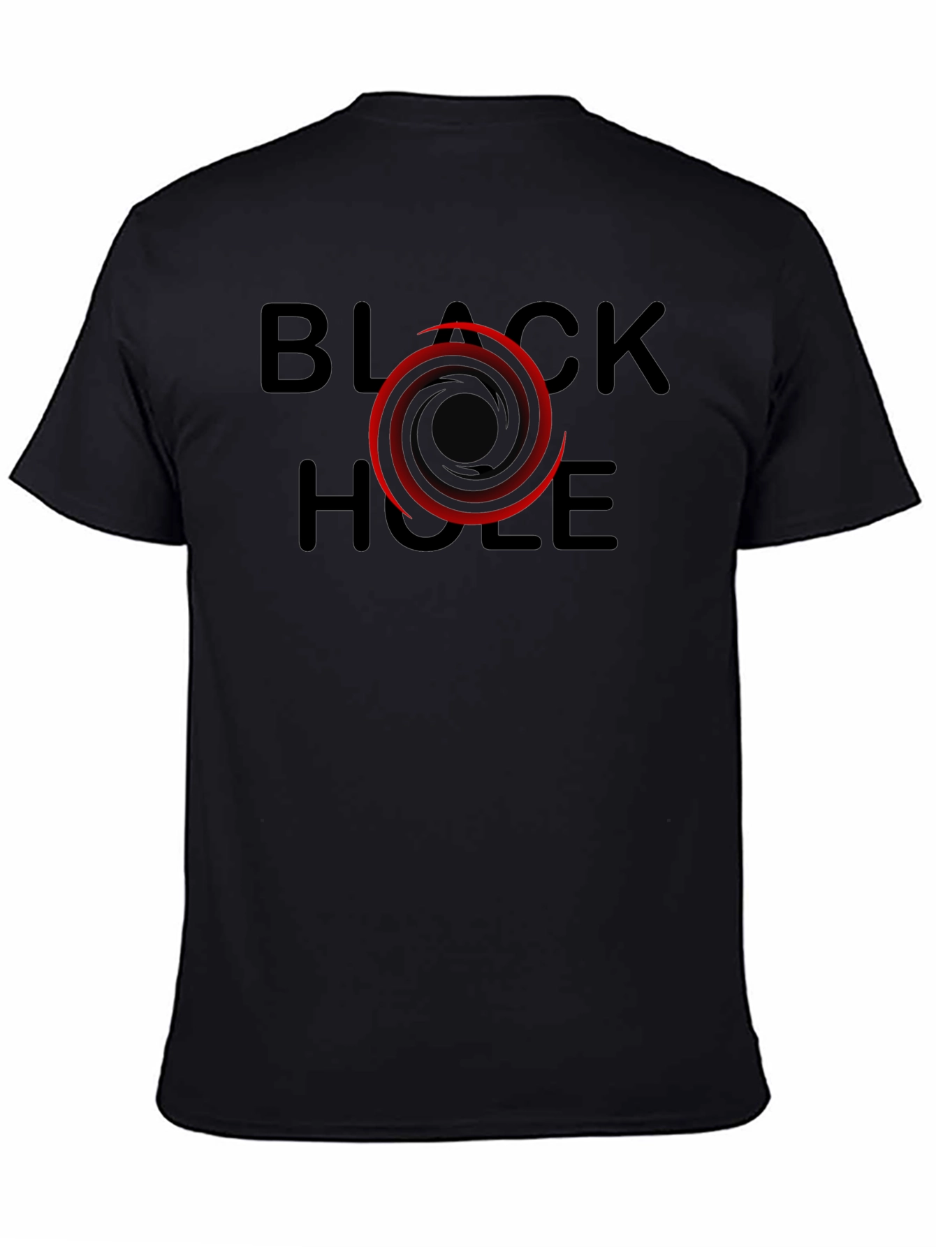 Black Hole Graphic T-Shirt - Cool Space Design