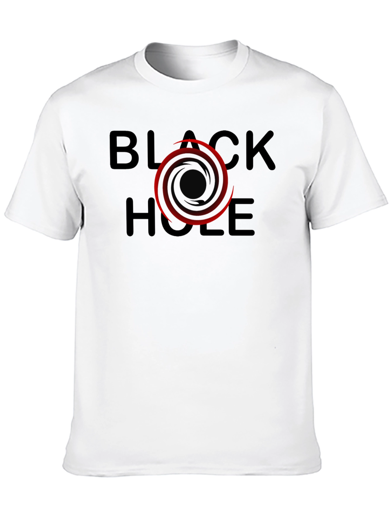 Black Hole Graphic T-Shirt - Cool Space Design