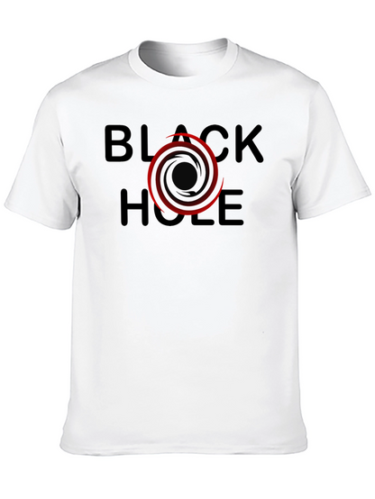 Black Hole Graphic T-Shirt - Cool Space Design