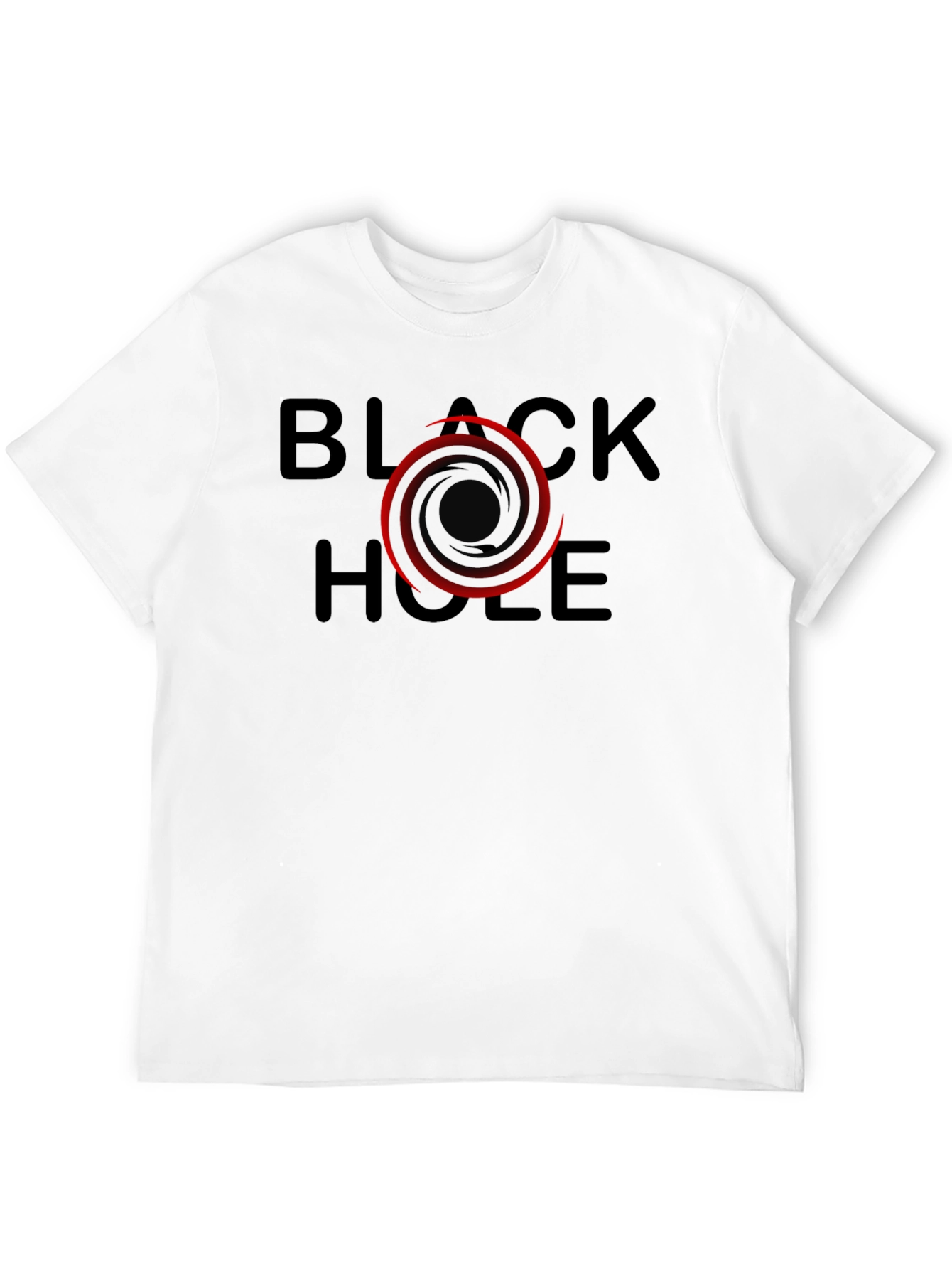 Black Hole Graphic T-Shirt - Cool Space Design