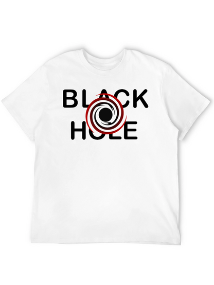 Black Hole Graphic T-Shirt - Cool Space Design
