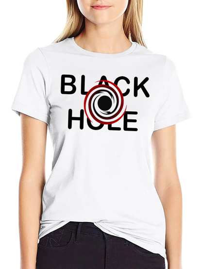 Black Hole Graphic T-Shirt - Cool Space Design