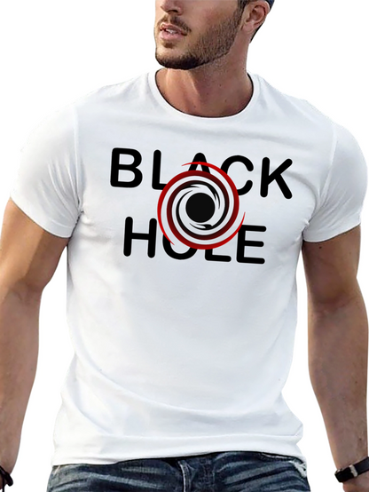 Black Hole Graphic T-Shirt - Cool Space Design