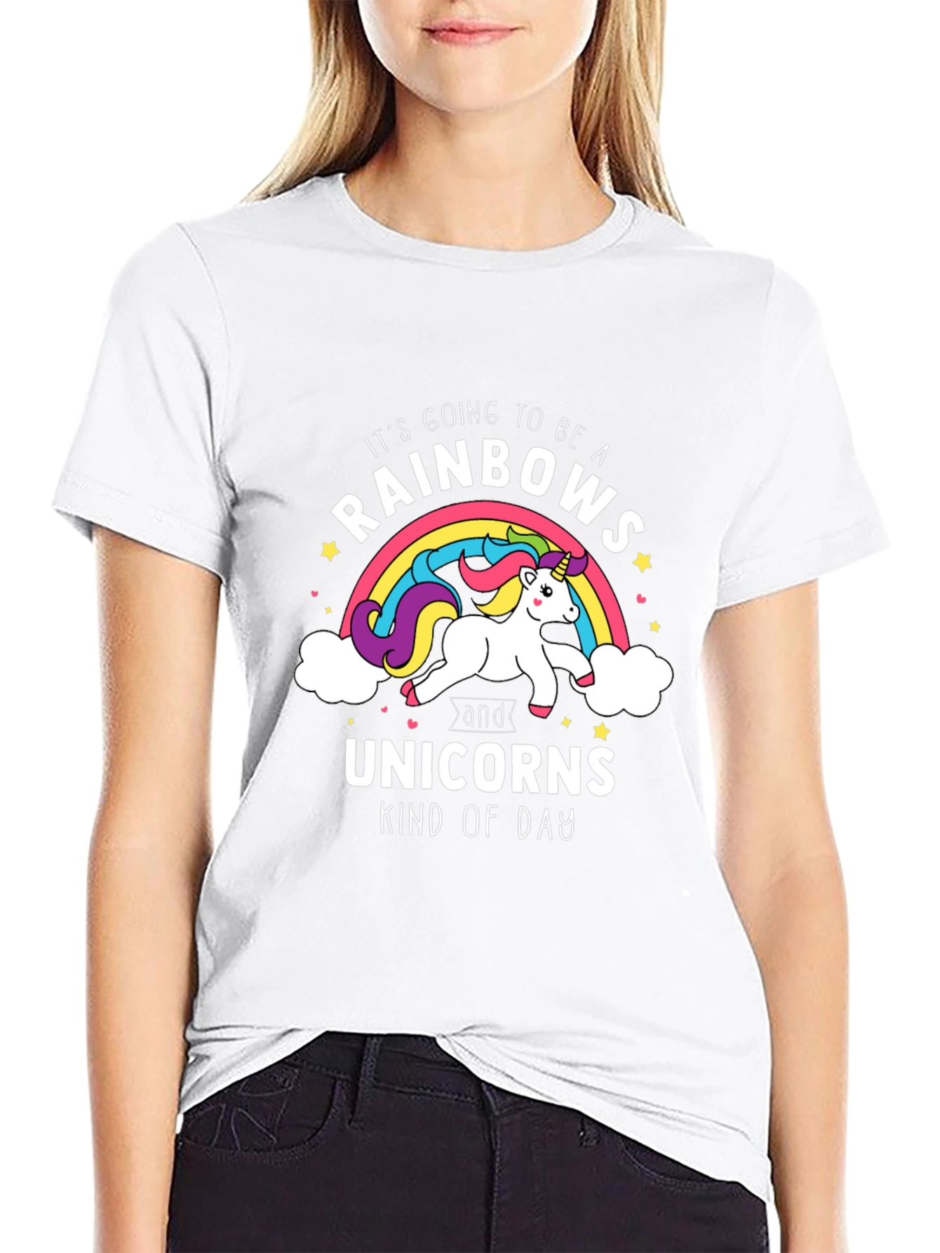 Rainbows and Unicorns Graphic Tee