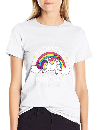 Rainbows and Unicorns Graphic Tee