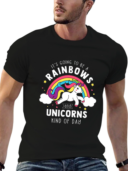 Rainbows and Unicorns Graphic Tee