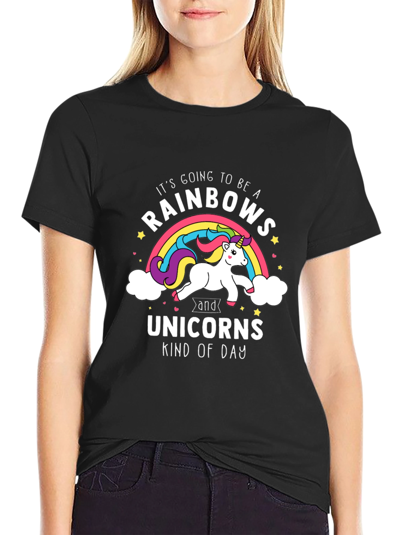 Rainbows and Unicorns Graphic Tee