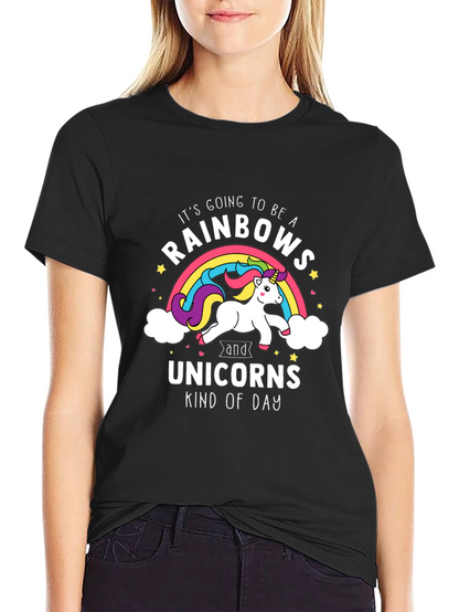 Rainbows and Unicorns Graphic Tee