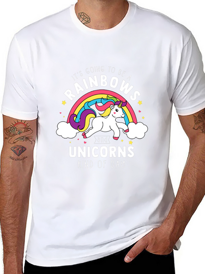 Rainbows and Unicorns Graphic Tee