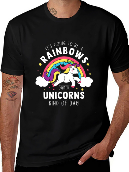 Rainbows and Unicorns Graphic Tee