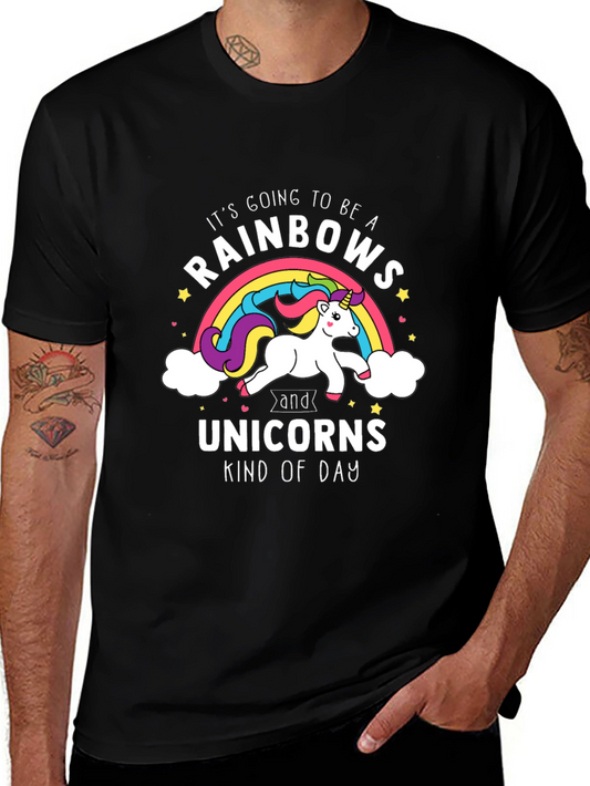 Rainbows and Unicorns Graphic Tee