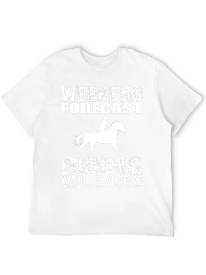 Weekend Riding Forecast T-Shirt