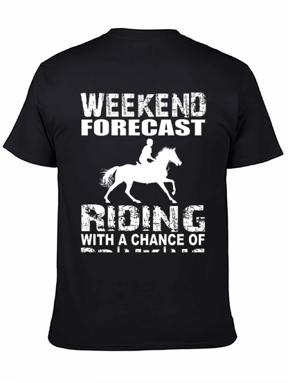 Weekend Riding Forecast T-Shirt