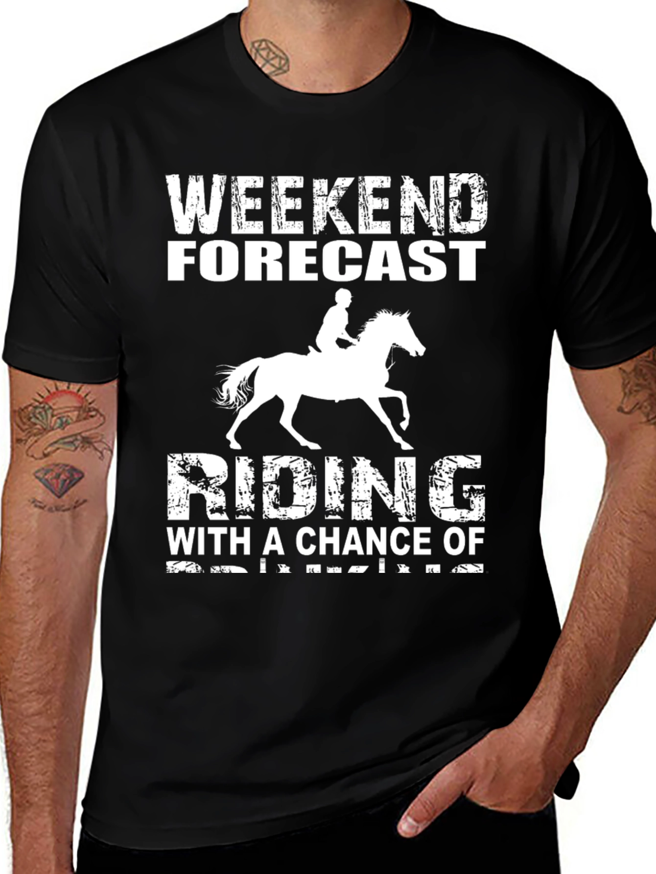 Weekend Riding Forecast T-Shirt
