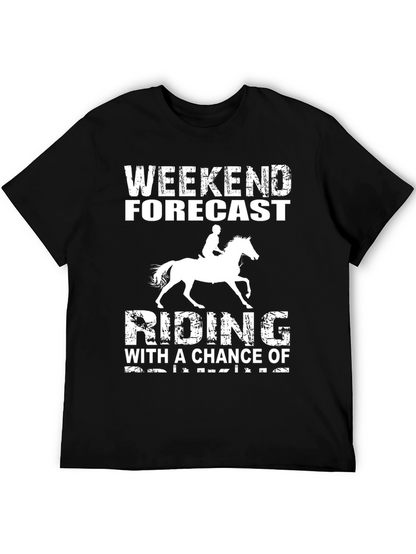 Weekend Riding Forecast T-Shirt