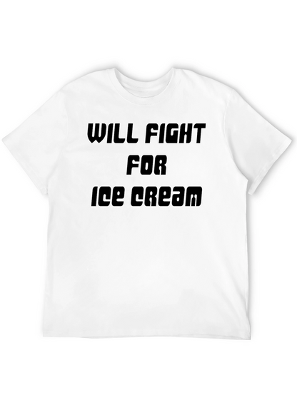 Will Fight For Ice Cream T-Shirt