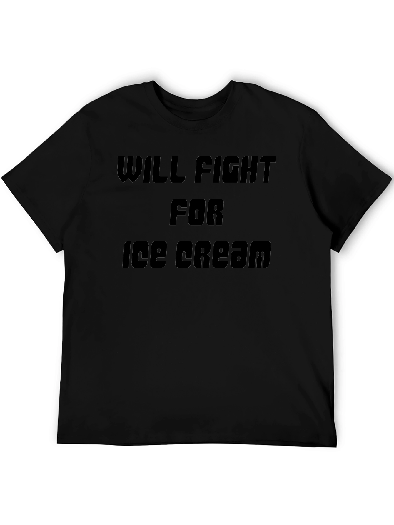 Will Fight For Ice Cream T-Shirt