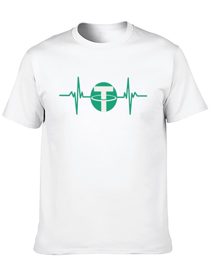 Tether Heartbeat Graphic T-Shirt