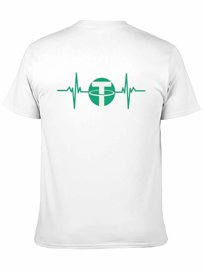 Tether Heartbeat Graphic T-Shirt