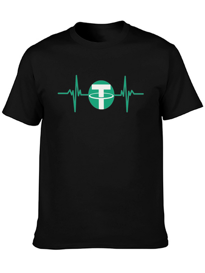 Tether Heartbeat Graphic T-Shirt