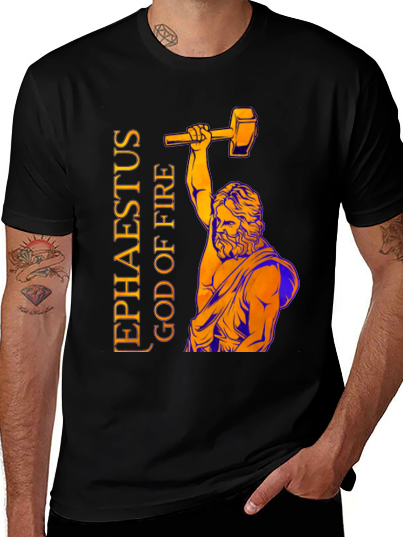 Hephaestus God of Fire T-Shirt