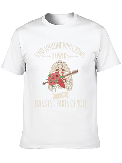 Darkest Parts Flowers Graphic Tee