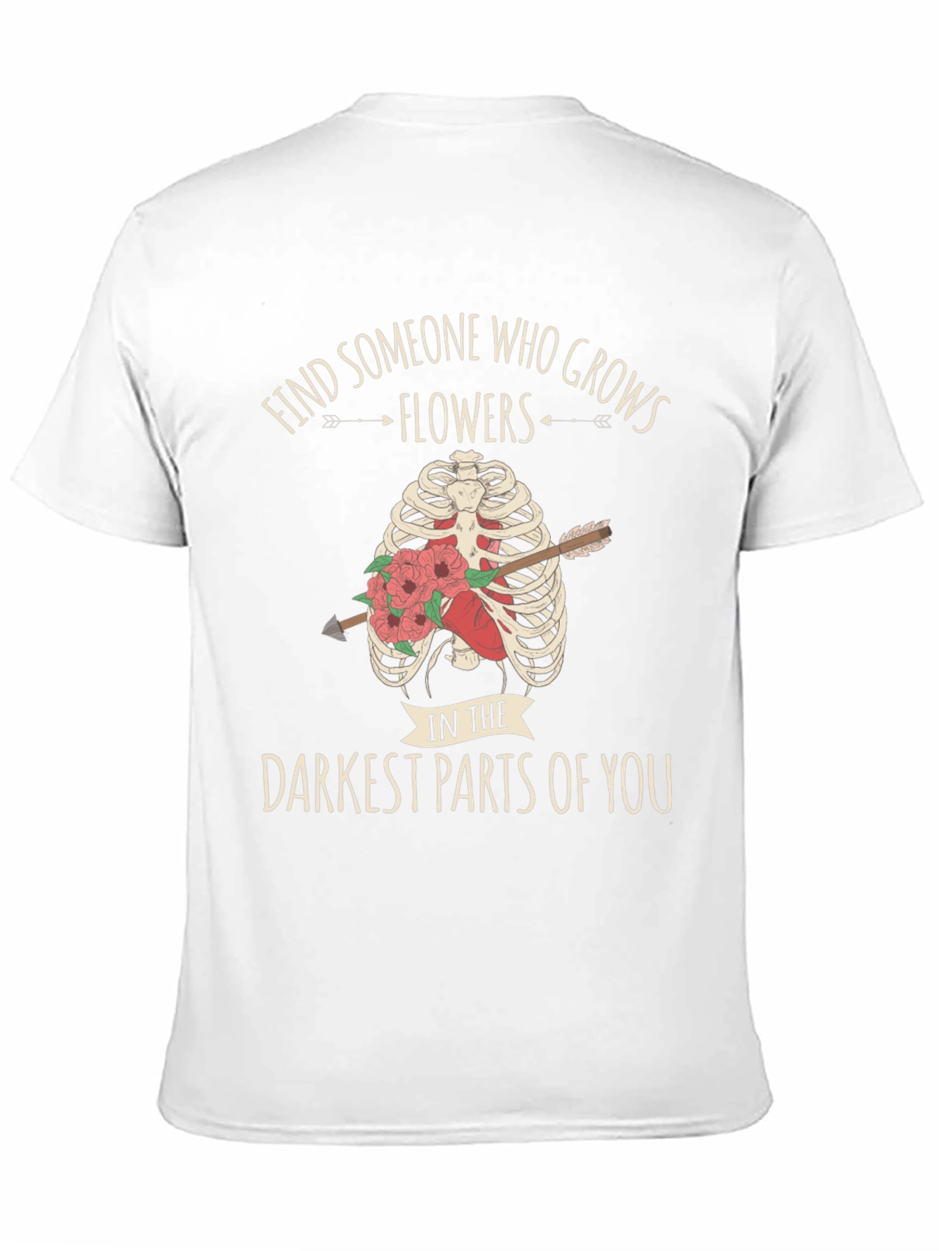 Darkest Parts Flowers Graphic Tee