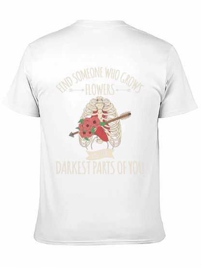 Darkest Parts Flowers Graphic Tee