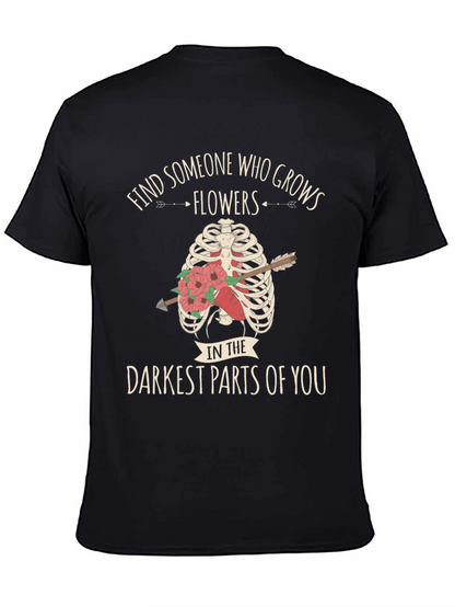 Darkest Parts Flowers Graphic Tee
