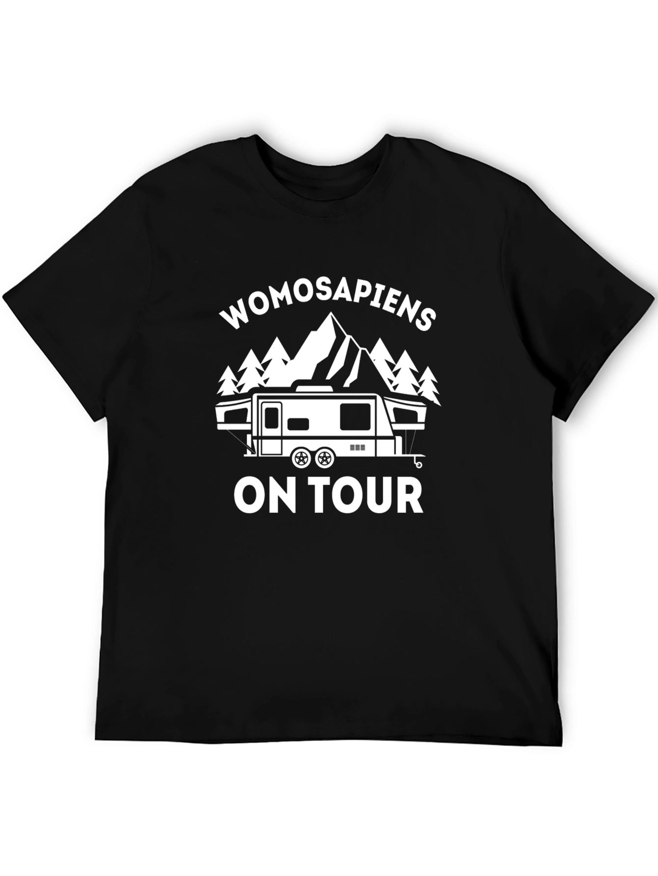 Womosapiens On Tour T-Shirt - Camping Adventure Tee