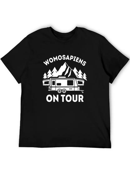 Womosapiens On Tour T-Shirt - Camping Adventure Tee