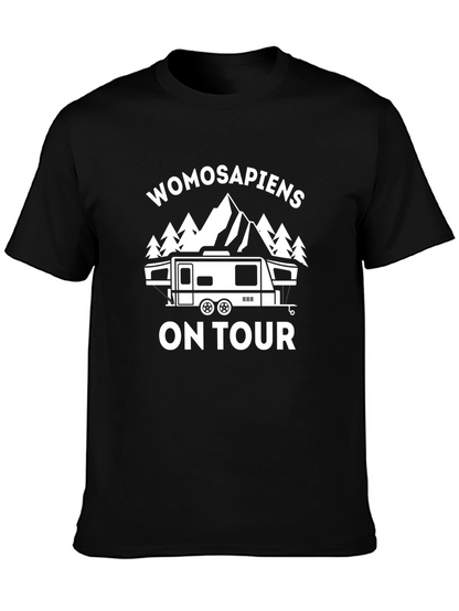 Womosapiens On Tour T-Shirt - Camping Adventure Tee